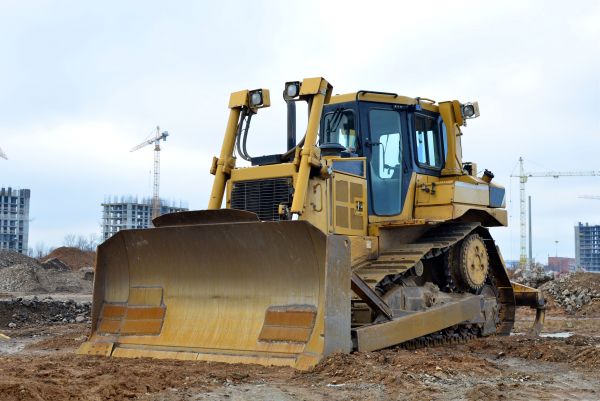 Bulldozer Site Clearing in Lewes